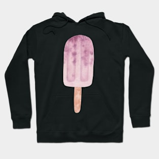 Purple popsicle watercolor Hoodie